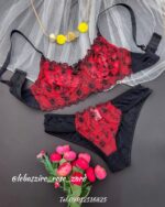 ست قرمز مشکی ژینا