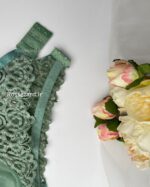 ست پنبه مخملی سبز - تصویر 3